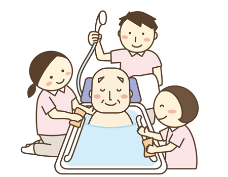 [入所][デイケア]入浴介助スタッフ：非常勤