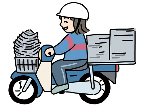 [履歴書不要]朝刊配達スタッフ