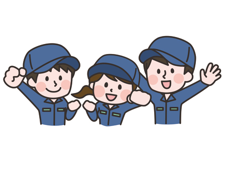 建設機械の本体組立・部品組立・塗装・荷受け業務(5勤2休)