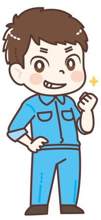 工場設備の清掃スタッフ